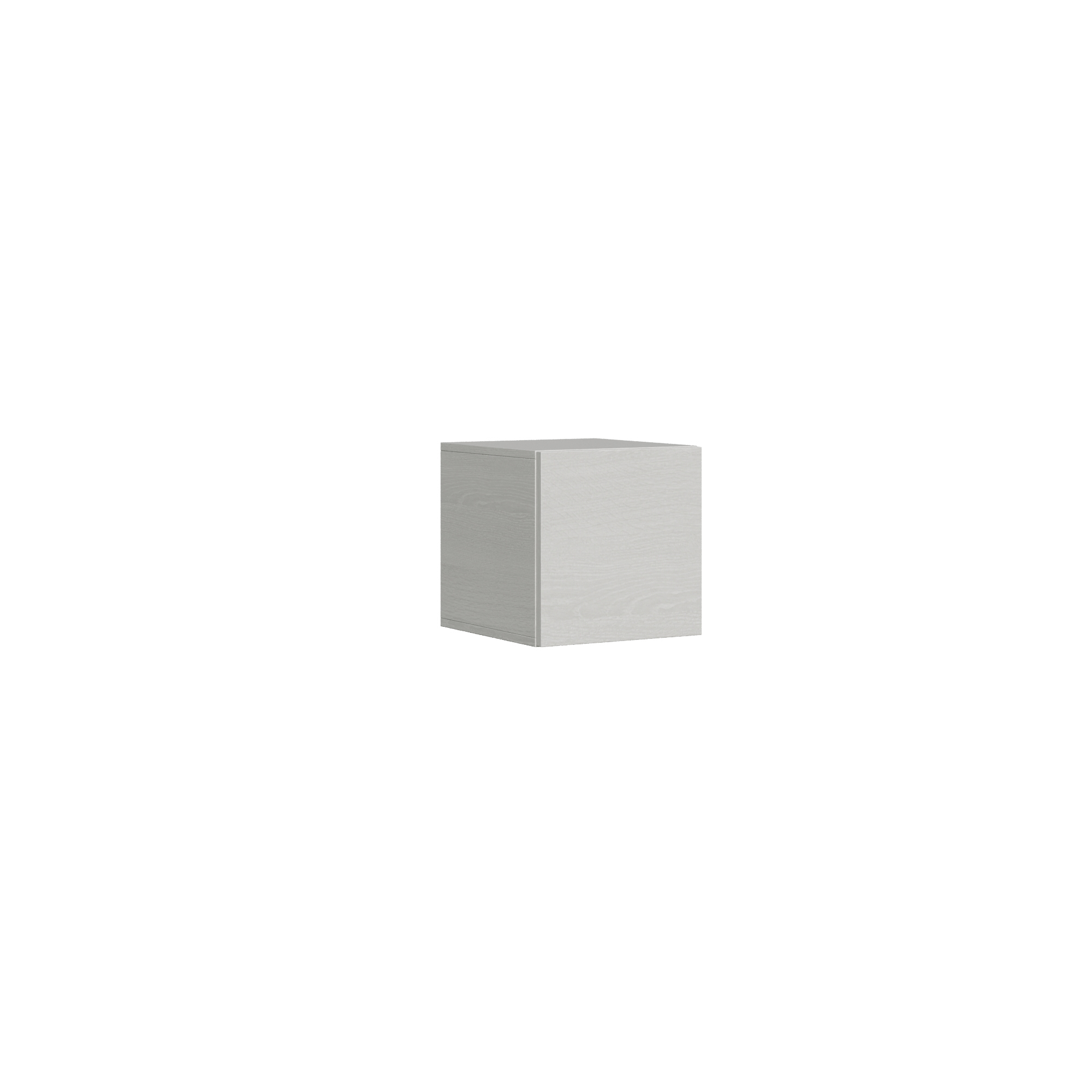 Mueble de pared An.40 Al.40 Pr.39,2 izquierda-derecha Fresno blanco - Itamoby