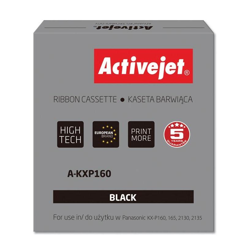 Activejet a-kxp160 printer ribbon black