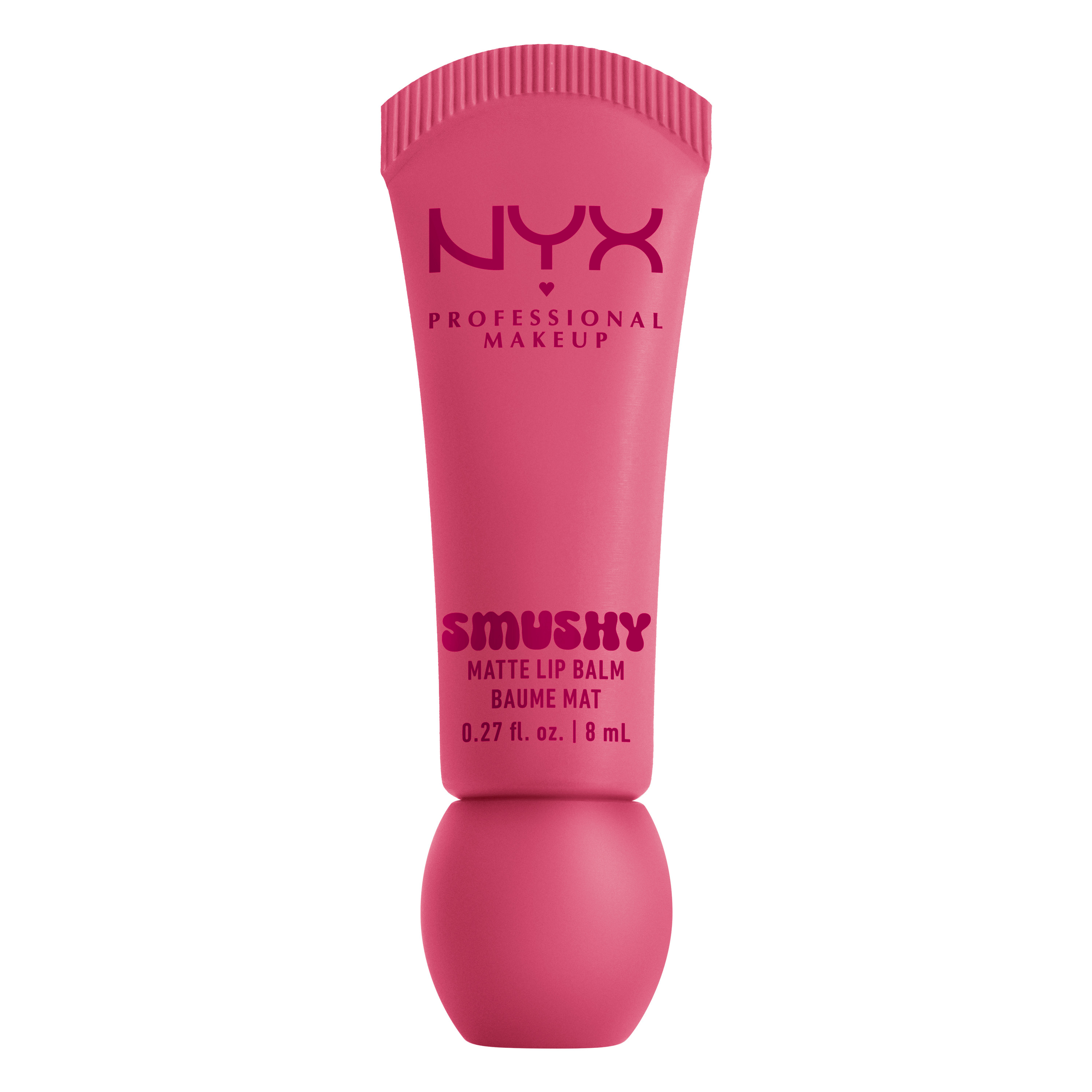 NYX Professional Makeup | Smushy Matte Lip Balm con Aplicador Suave, Bálsamo Labial Mate con Acabado Difuso, Ceramidas de Azúcar y Polvo de Arroz Mochi, Fórmula Vegana