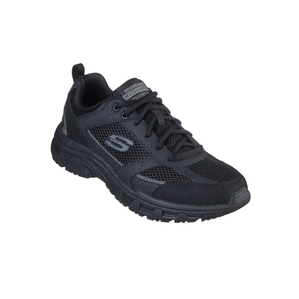 Sneakers Skechers Oak-canyon Verketta Hombre Negro-negro