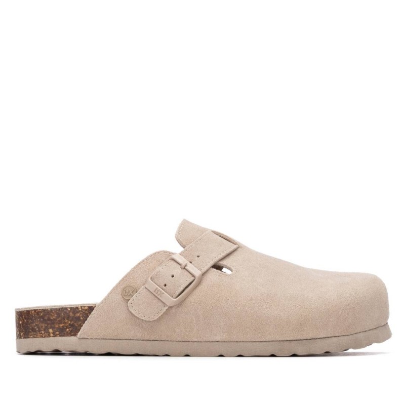 Zuecos mujer XTI 142871 01 ZUECO SERRAJE BEIGE 38348 26V