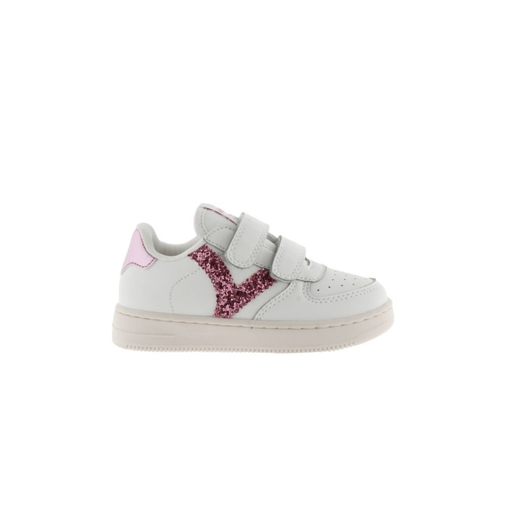 Victoria Tiempo Zapatillas de efecto piel con piezas fantasía y tiras adherentes 1124106