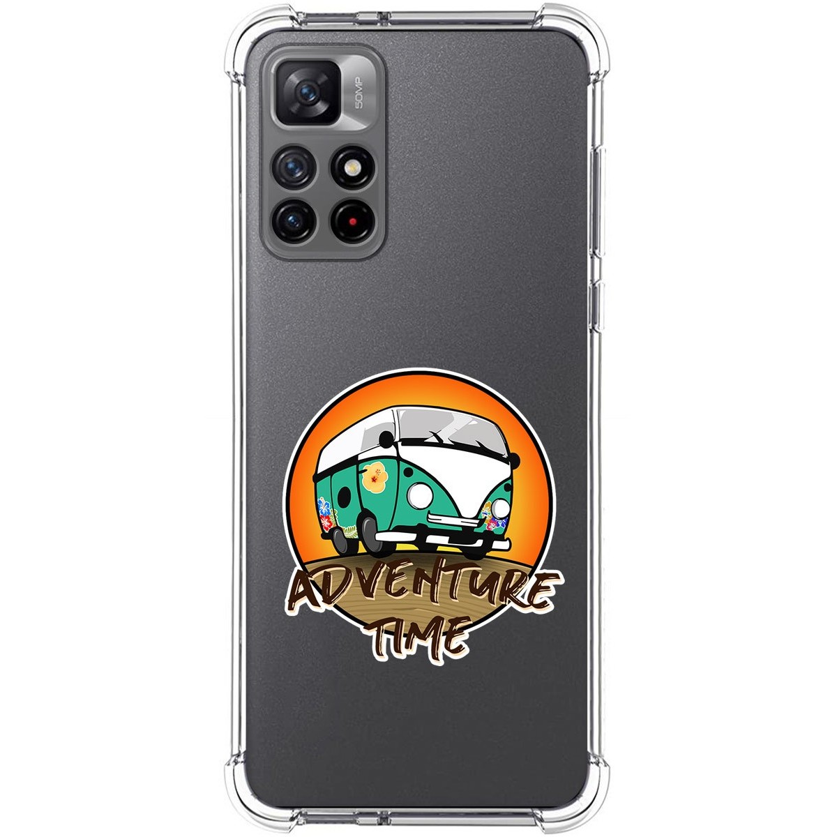 Funda Silicona Antigolpes para Xiaomi Redmi Note 11s 5G diseño Adventure Time Dibujos