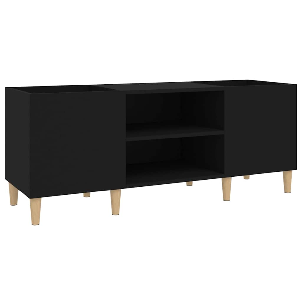 vidaXL Mueble para discos de madera de ingeniería 121x38x48 cm Multicolor
