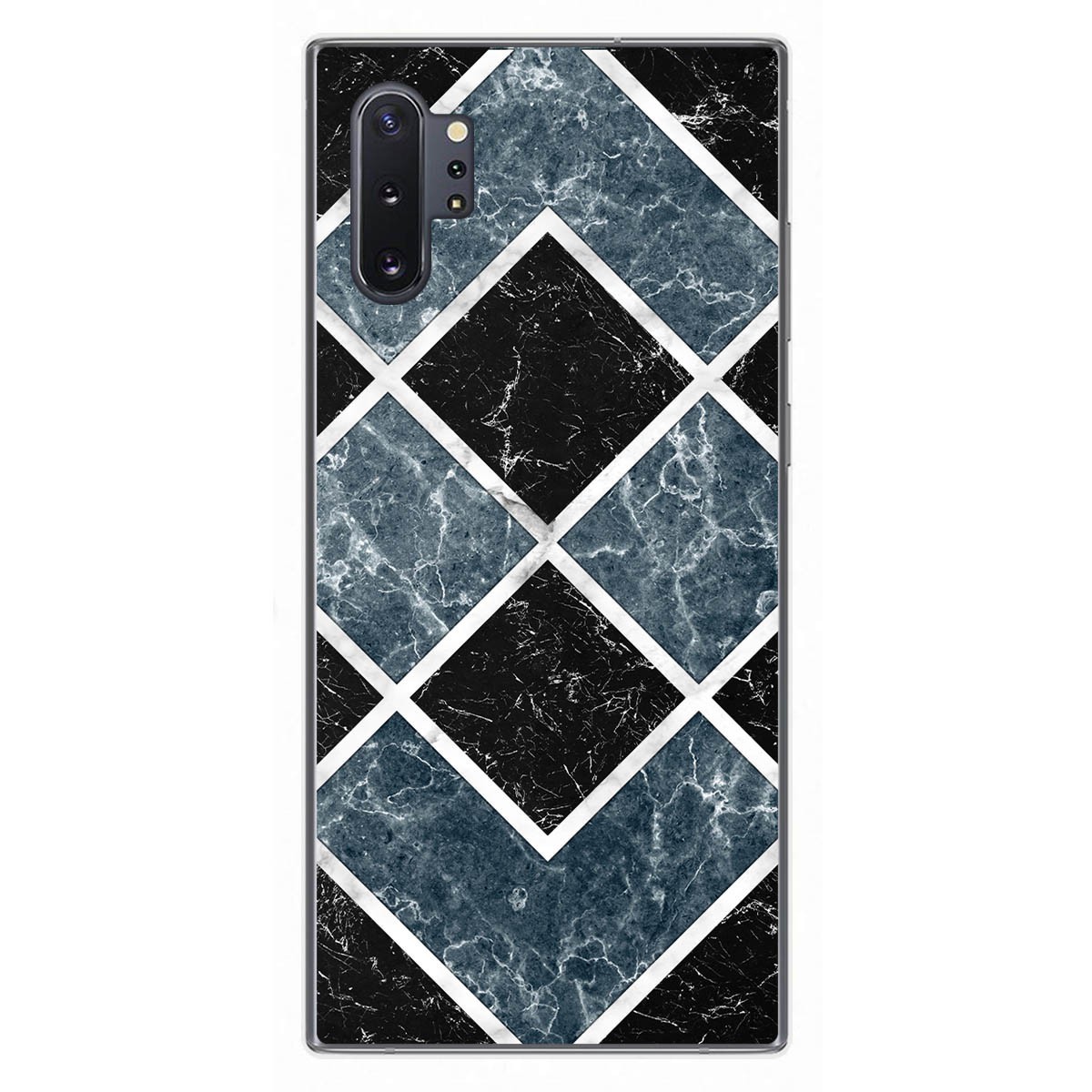 Tumundosmartphone Funda Gel Tpu para Samsung Galaxy Note10+ diseño Mármol 06 Dibujos