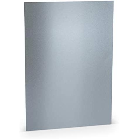 A4 1103001080 4014969312186 - Papel para cartas, A4, 100 g, color plateado