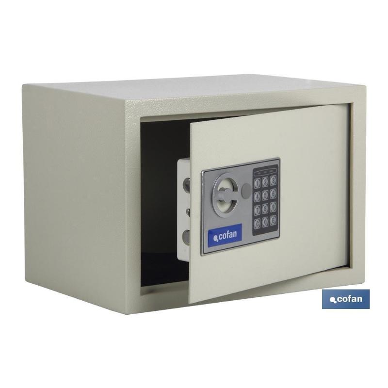 Caja seguridad cerradura electronica 350x250x250