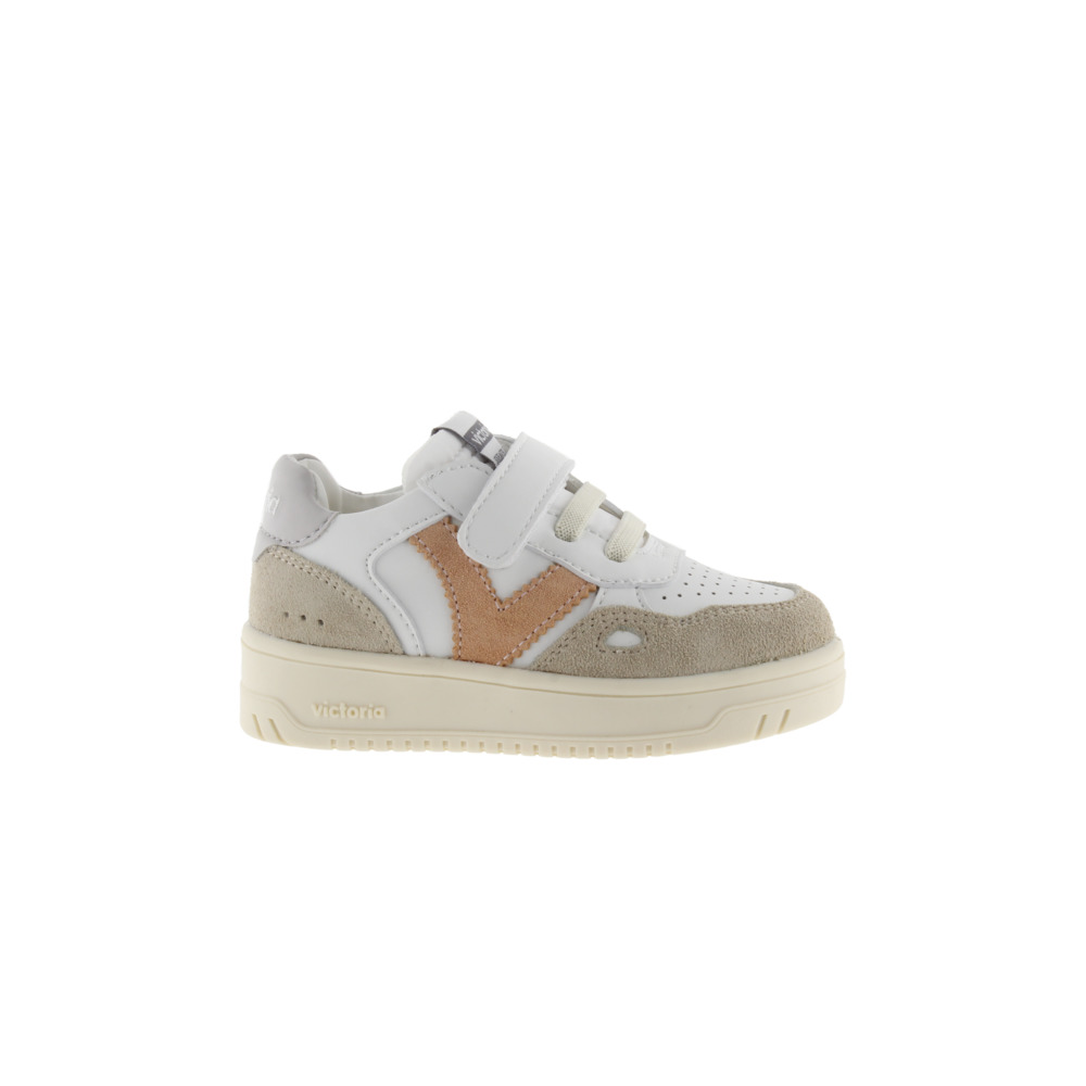 Victoria Seúl Zapatillas de efecto piel con piezas de color y serraje en contraste 1257110