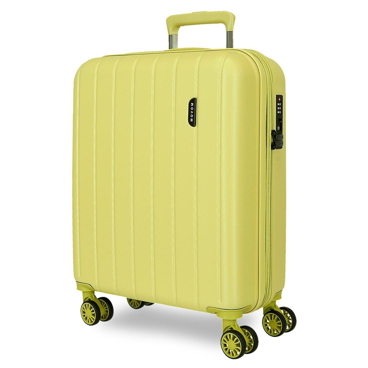 Maleta de cabina extensible rígida 55cm Movom Wood