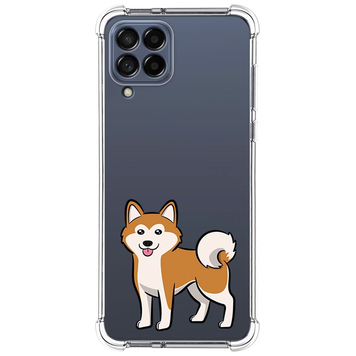 Funda Silicona Antigolpes para Samsung Galaxy M33 5G diseño Perros 02 Dibujos