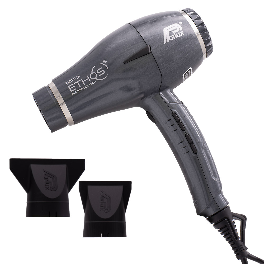 Parlux Ethos Air Ionizer Tech Antracite   - secador de pelo