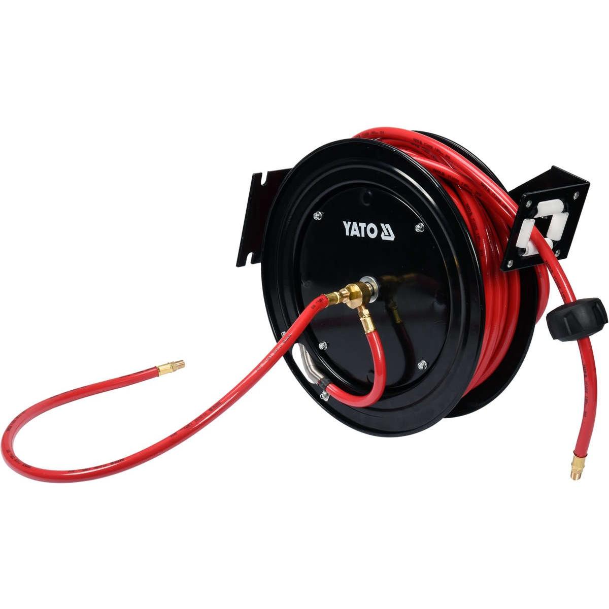 MANGUERA NEUMÁTICA EN CARRETE AUTOMÁTICO 8.0MM 15M - YT-24250