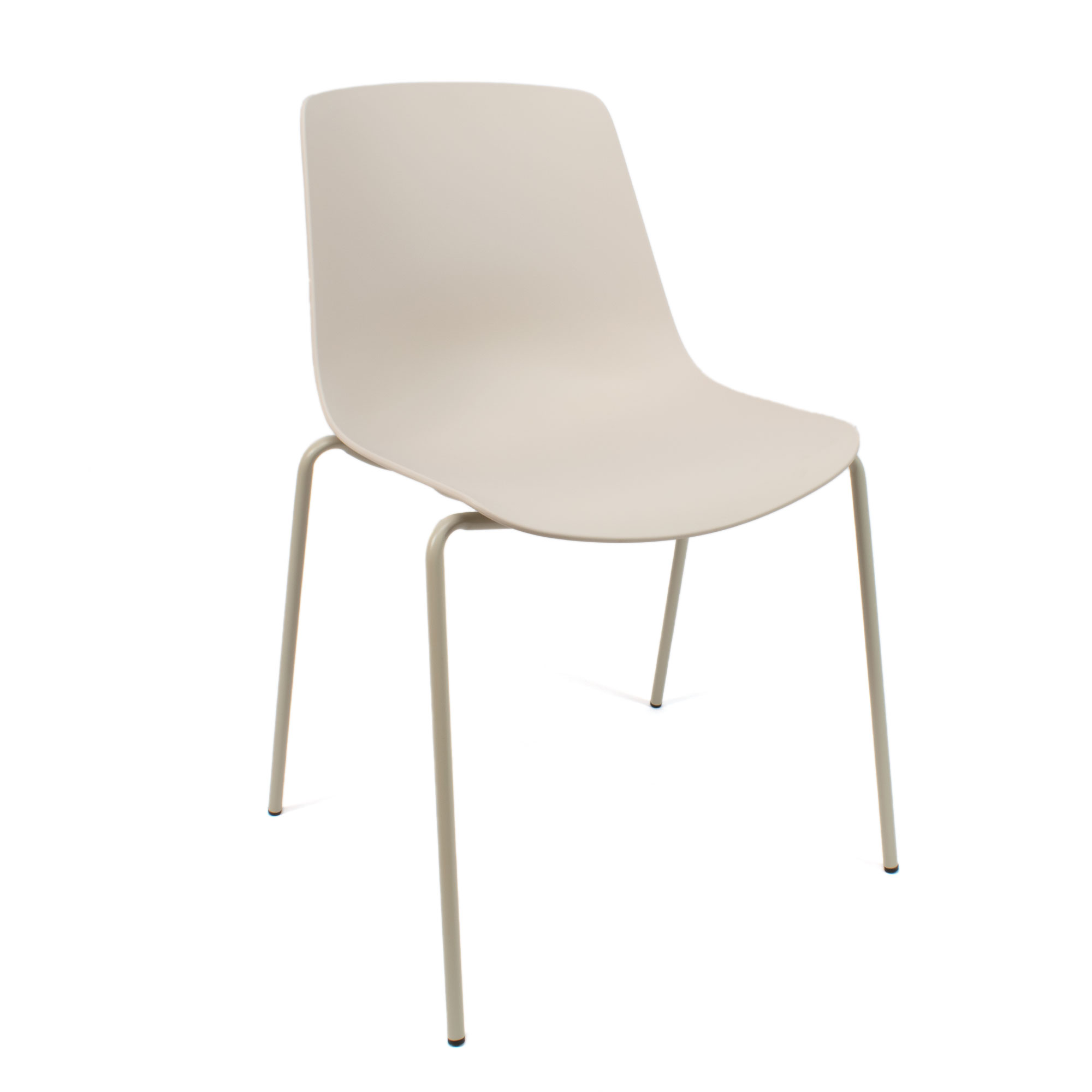 Pack de 1, 2 y 4 Sillas en Polipropileno y Metal - Asiento de Diseño - Ideal para Comedor y Cocina - 55 X 82 X 51 Cm - Varios Colores - The Secret Home