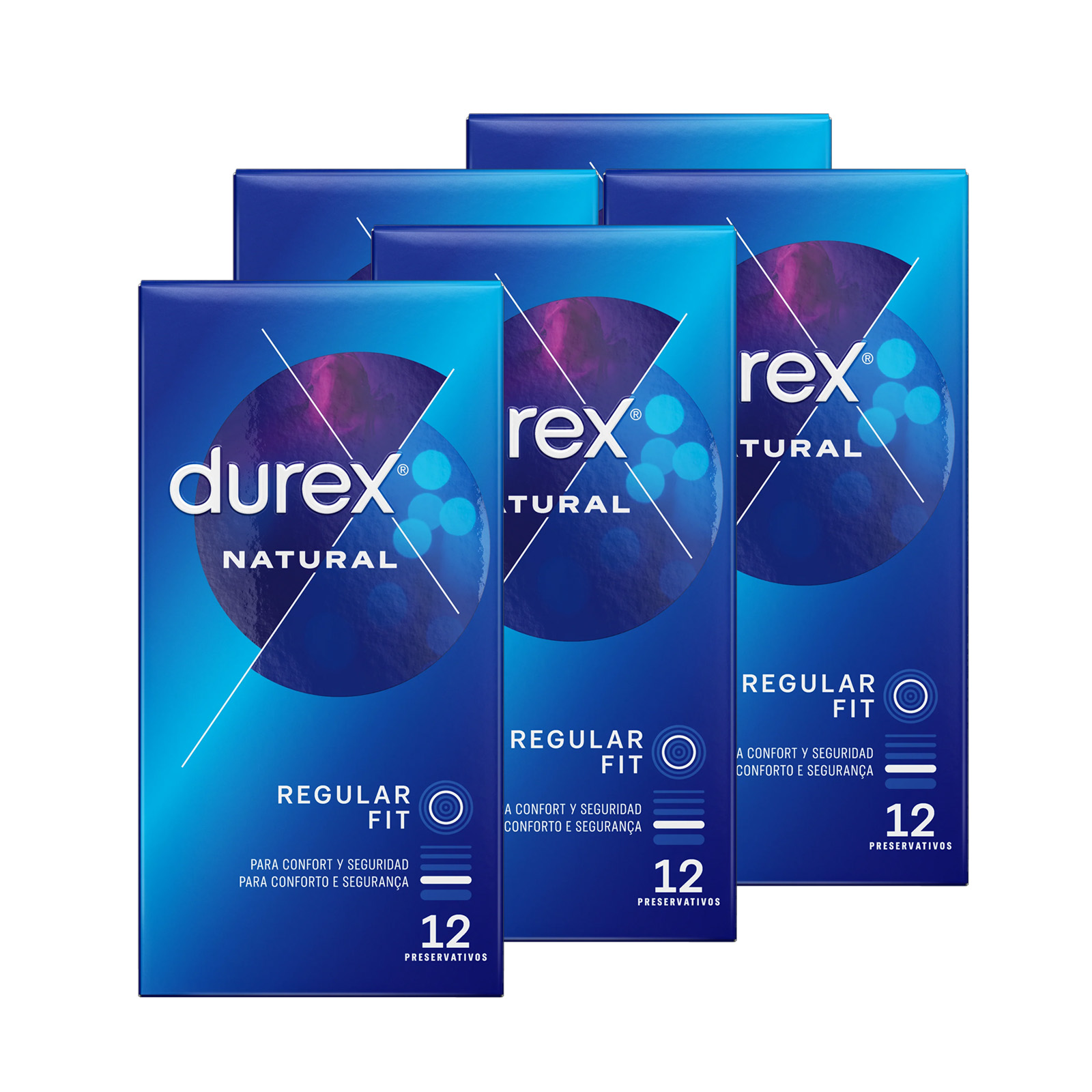 Condones Durex naturales xl 144 uds - Condones Mix