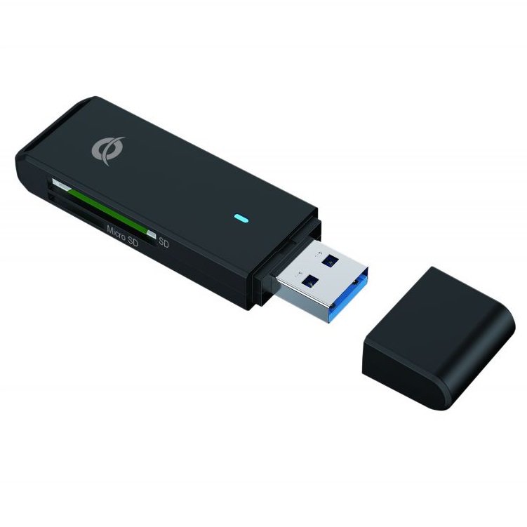 Conceptronic bian02b usb 3.0 sd card reader black