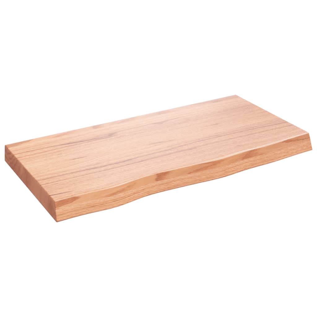 vidaXL Encimera de Baño Tablero Plegable de Mesa Madera Tratada Color Gris oscuro,  Marrón claro,  Natural y mas