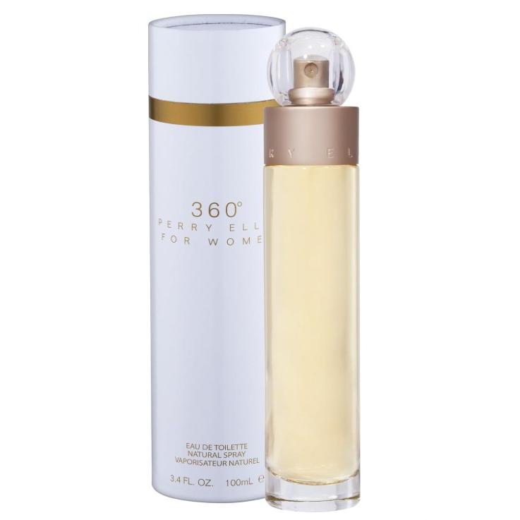 Perry Ellis 360 Eau de Toilette Mujer 100 ml – Fragancia Floral, Elegante y Duradera