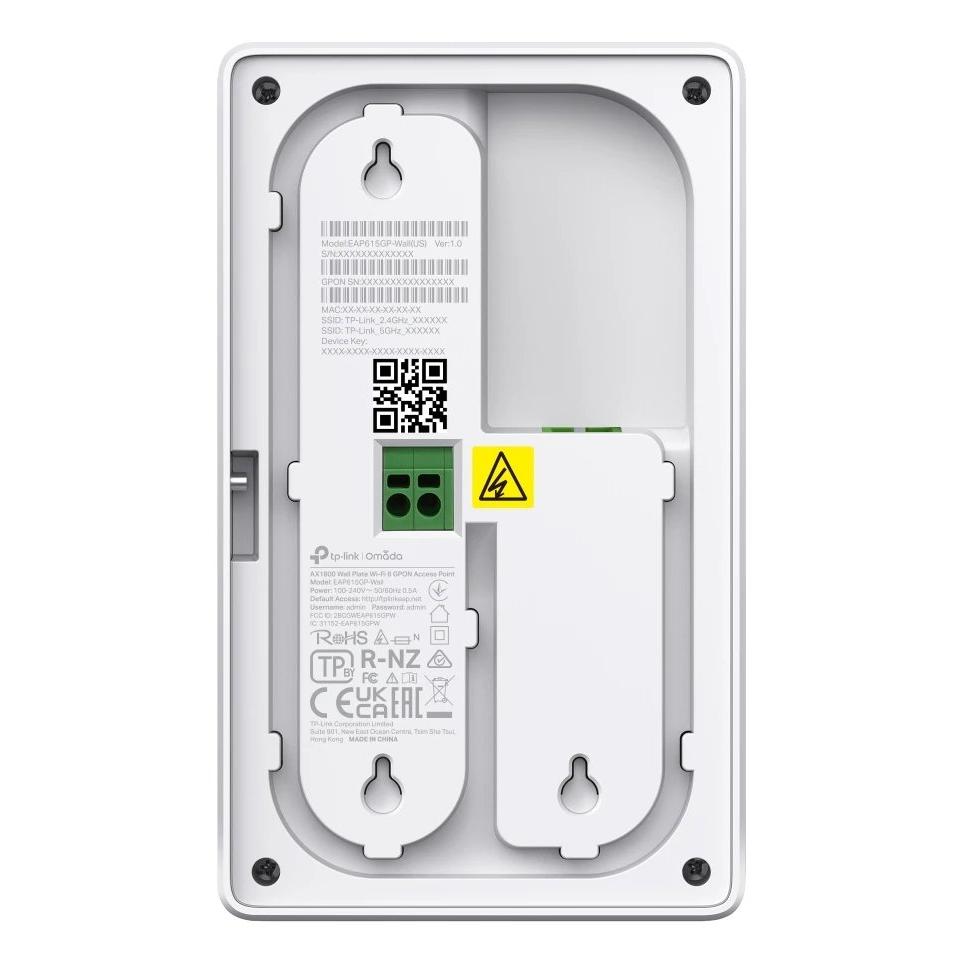 Rúter Wi?Fi 6 (AX1800) Mesh Tp-Link EAP625GP-WALL  | Blanco