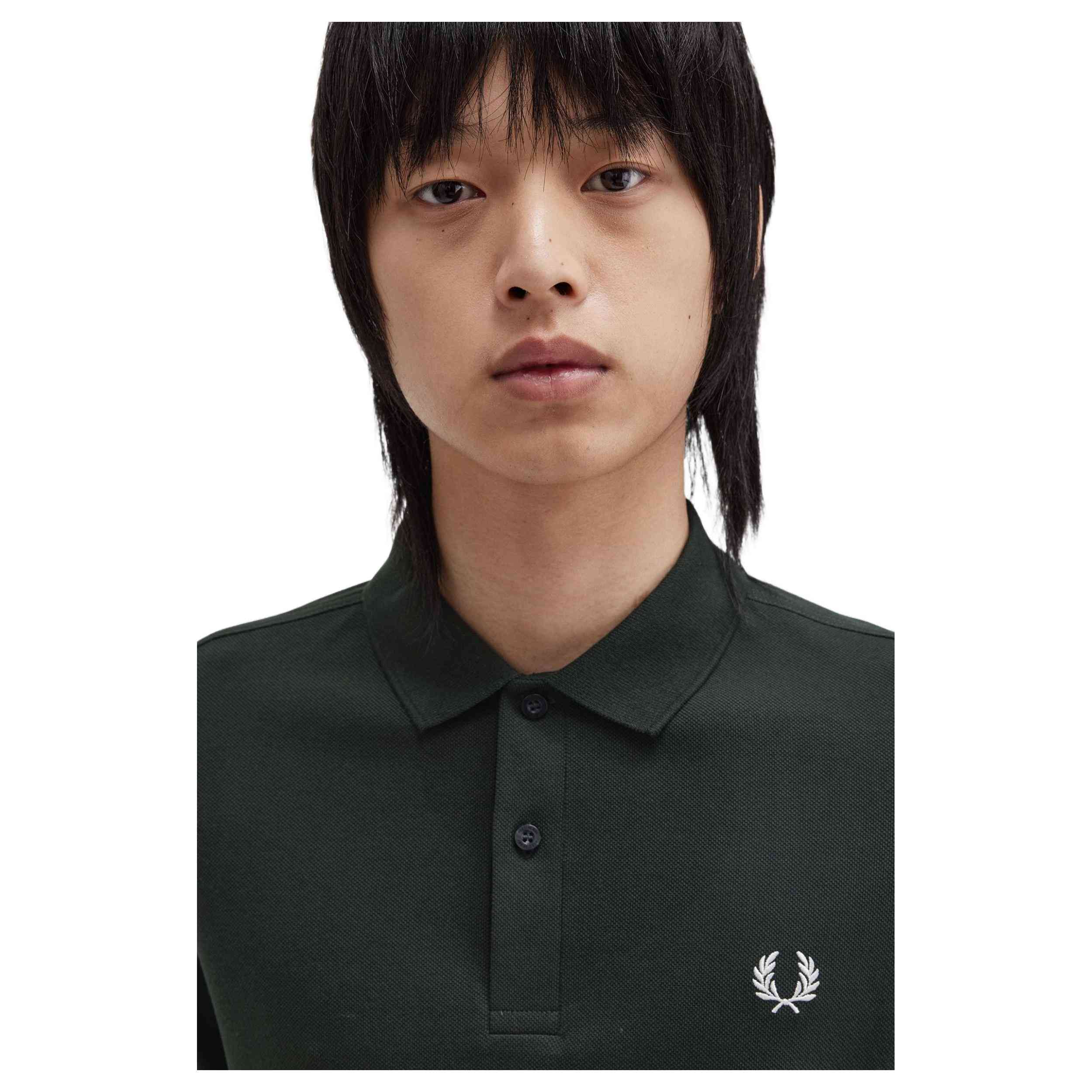 Polos De Manga Corta Fred Perry modelo M6000-T50 para Hombre en color Verde