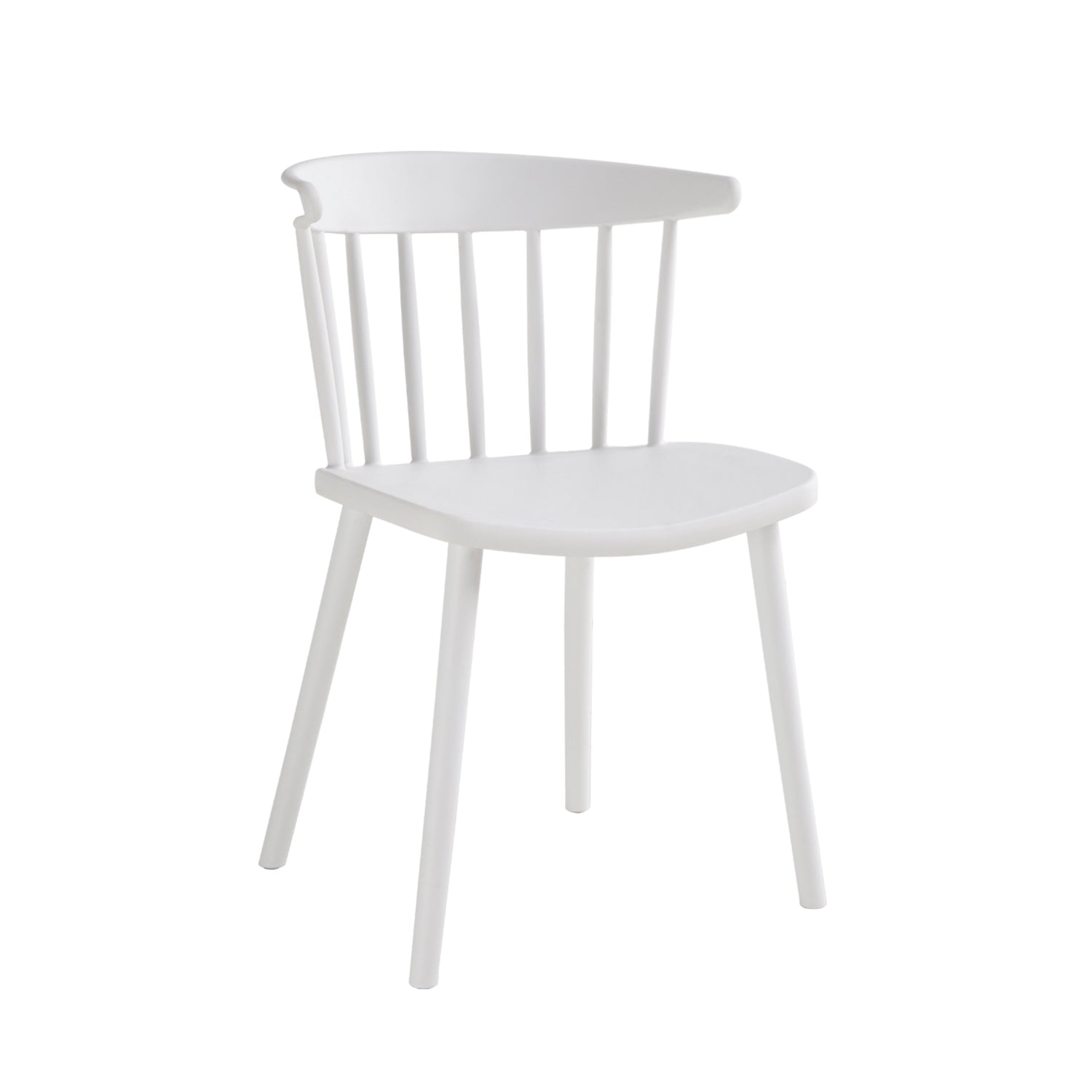 Set de 4 sillas connie blanco para hogar moderno mueble de almacenaje  - Homekit