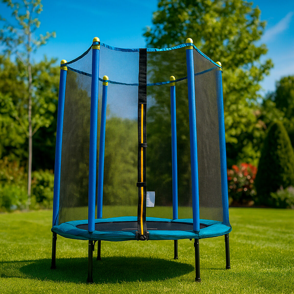 Cama Elástica Infantil con Red de Seguridad Zuply InnovaGoods