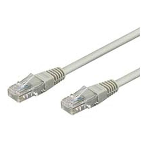 Goobay Cable de Red Cat6 U/UTP 15m Gris - Conexión Estable y Alta Velocidad