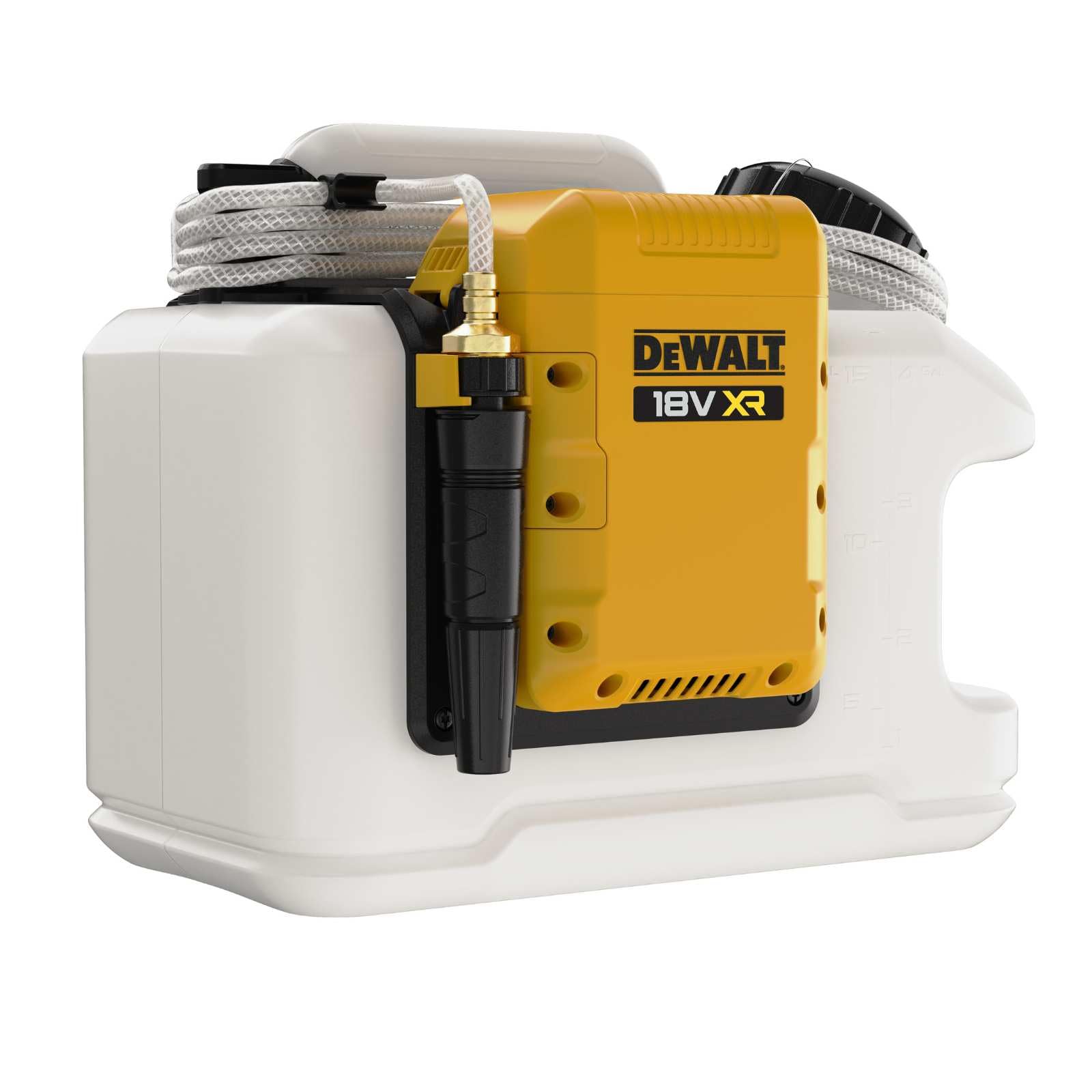 Dewalt Depósito de agua a batería de 18 voltios.