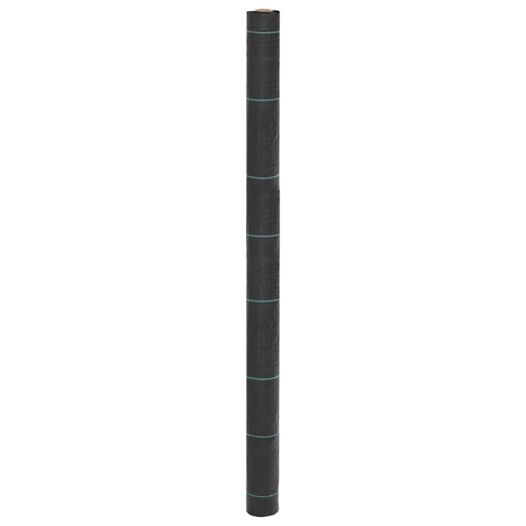 vidaXL Membrana para malezas PP negra 1,5x150 m