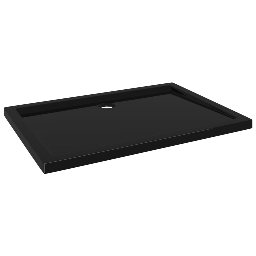 vidaXL Plato de Ducha Rectangular ABS 80x110 cm Placa Receptor Baño Aseo Baño Color Blanco,  Negro, y mas