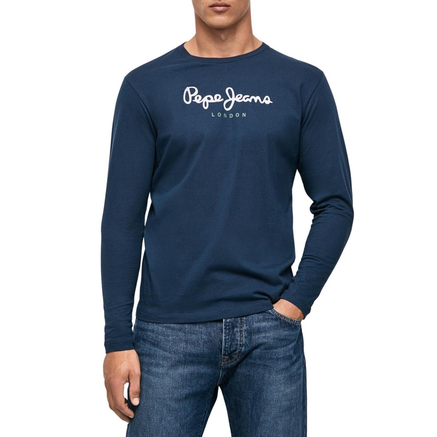 Pepe Jeans - Camiseta Pepe Jeans Eggo Long Azul para Hombre