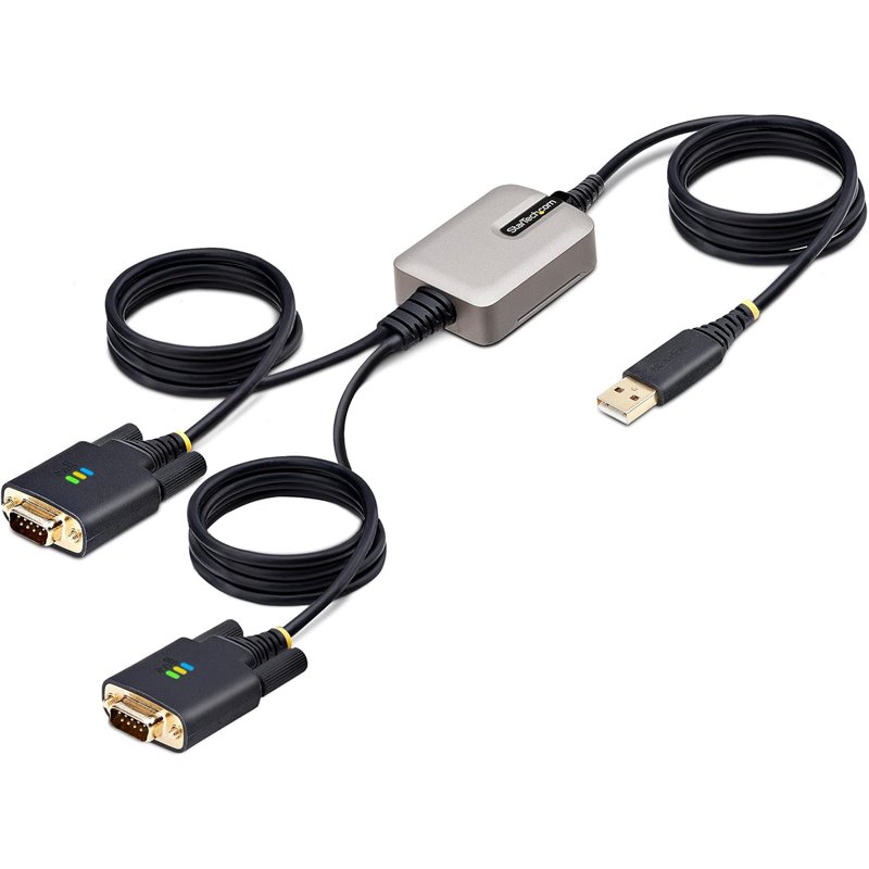 2-PORT USB SERIAL ADAPTER/USB TO DUAL DB9 RS232 ADAPTER