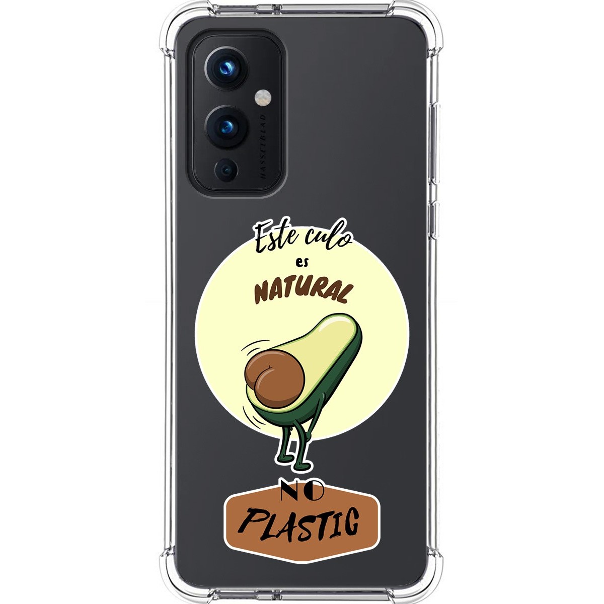Tumundosmartphone Funda Silicona Antigolpes para OnePlus 9 5G diseño Culo Natural Dibujos