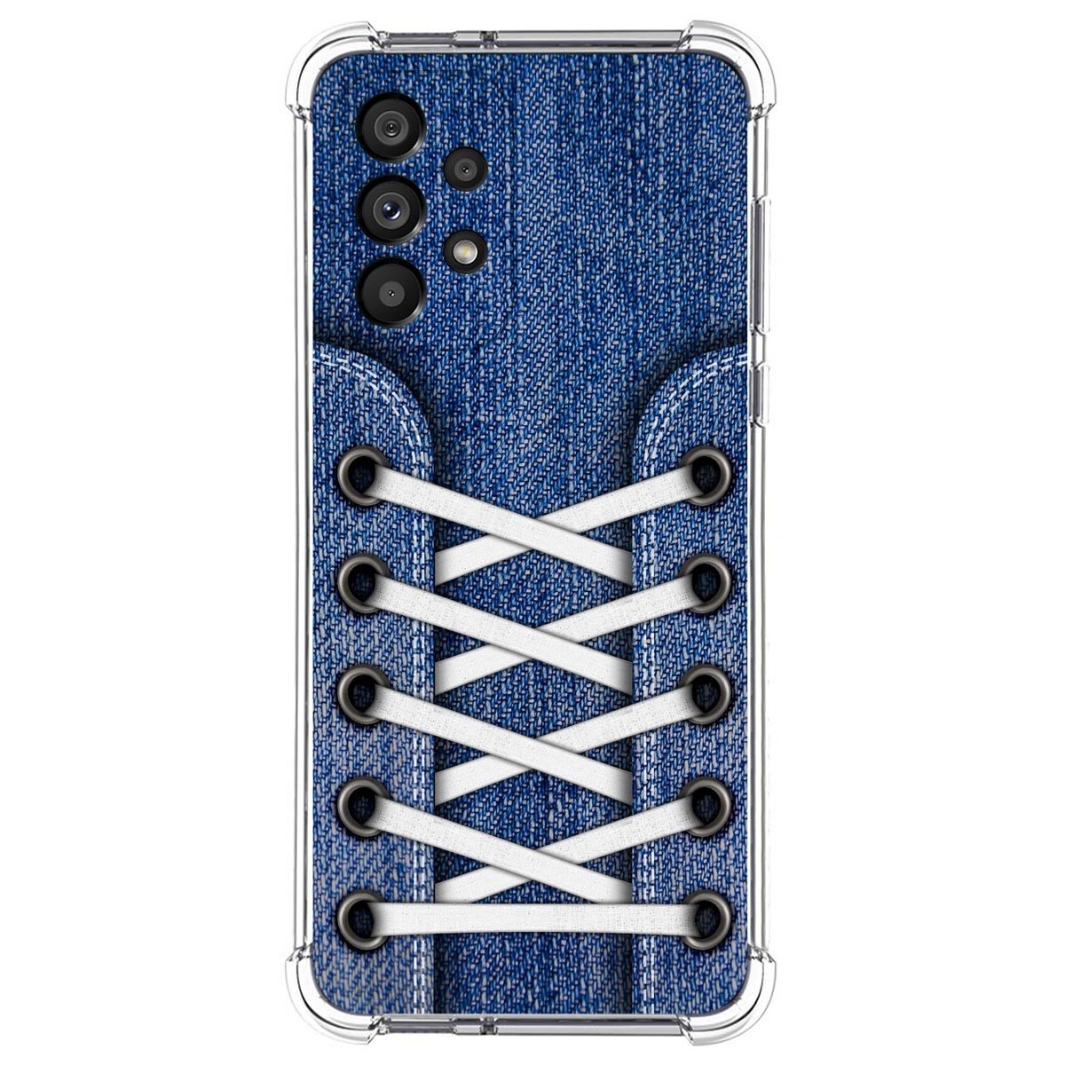 Funda Silicona Antigolpes para Samsung Galaxy A53 5G diseño Zapatillas 01 Dibujos