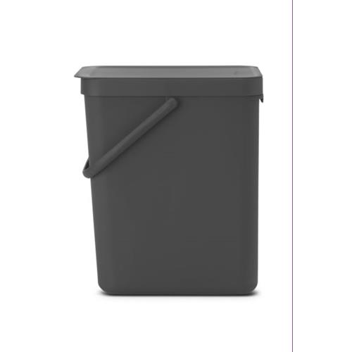 Cubo BRABANTIA Sort & Go 25l. gris 129940