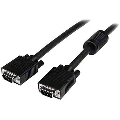 Startech.com cable de video vga de 2m para monitor de ordenador - hd15 macho a macho - negro,garantia lifetime