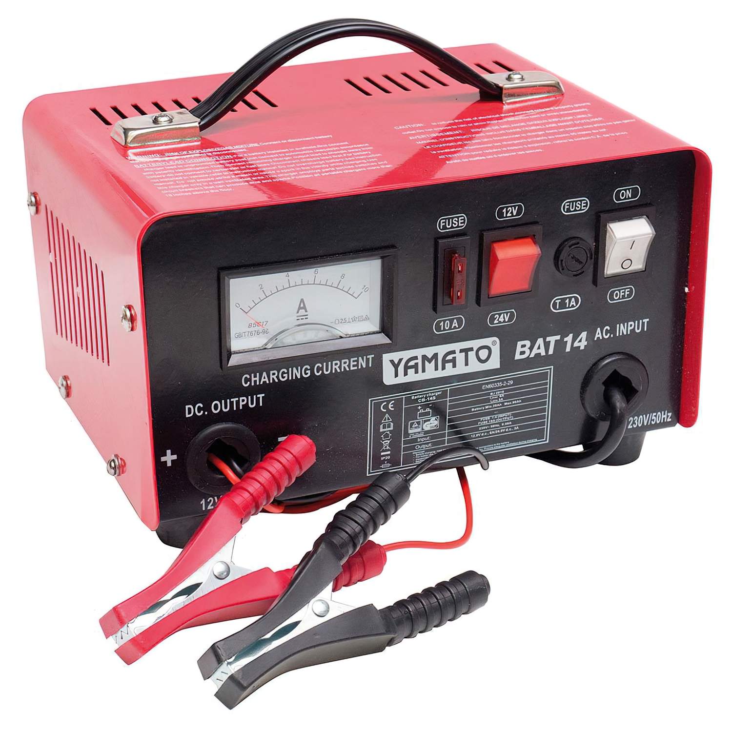 SANCO STORE - YAMATO Cargabaterias Bat-14 12/24 V. 20-90 Amperios