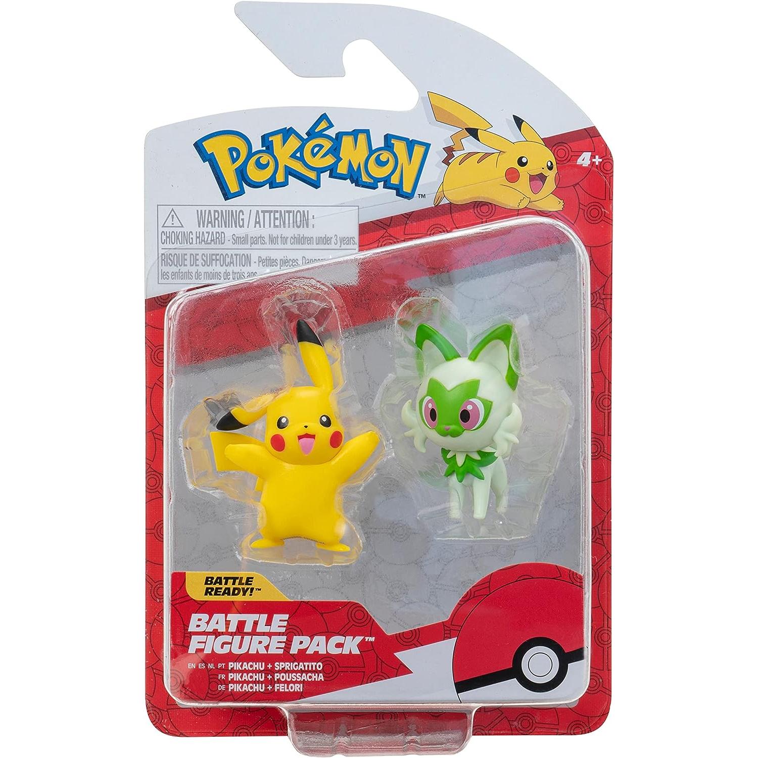POKEMON BATTLE FIGURE PACK DOBLE GENERACION IX Surtido/Modelo aleatorio (Bizak 63223355)