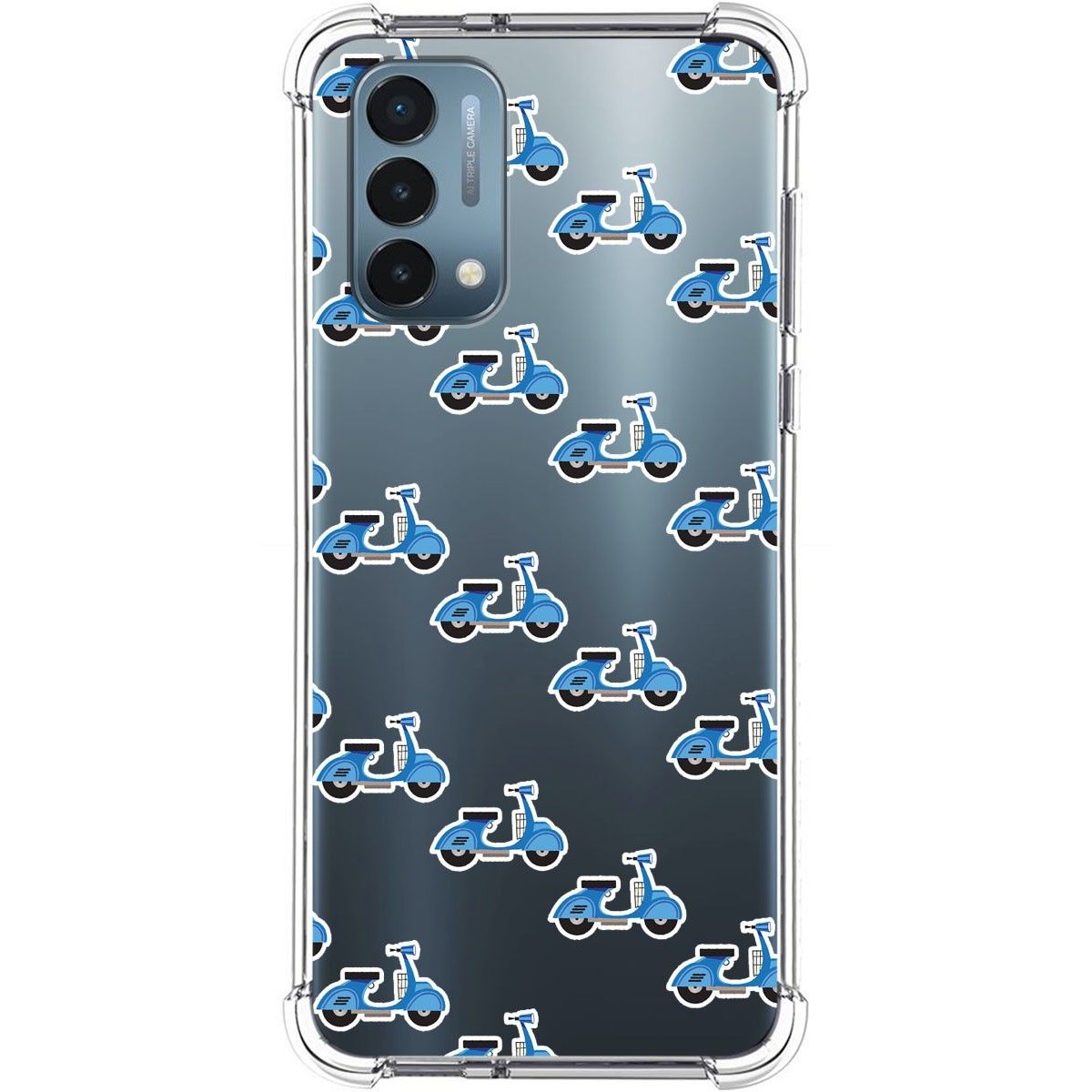 Funda Silicona Antigolpes para OnePlus Nord N200 5G diseño Scooter Dibujos