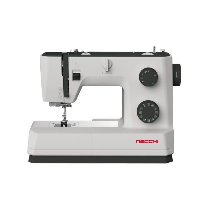 Máquina de Coser Necchi Q132A Semi-profesional con 32 Puntadas y Ojal Automático