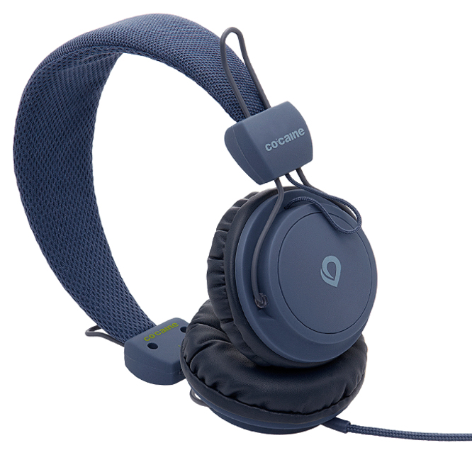 Co:Caine City Beat Auriculares Alámbrico Diadema Marina