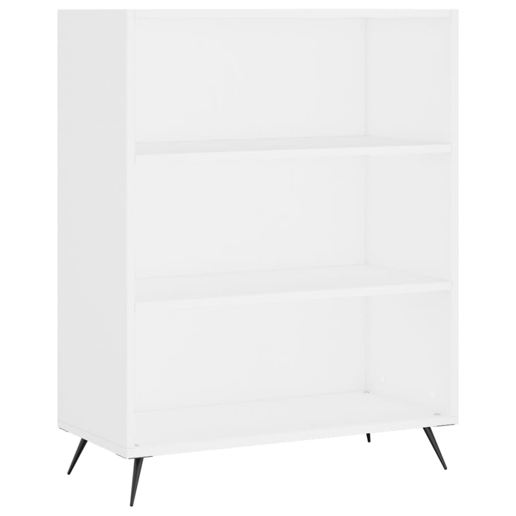 Estantería Vidaxl de Madera de Ingeniería 69,5x32,5x90 Cm Blanco