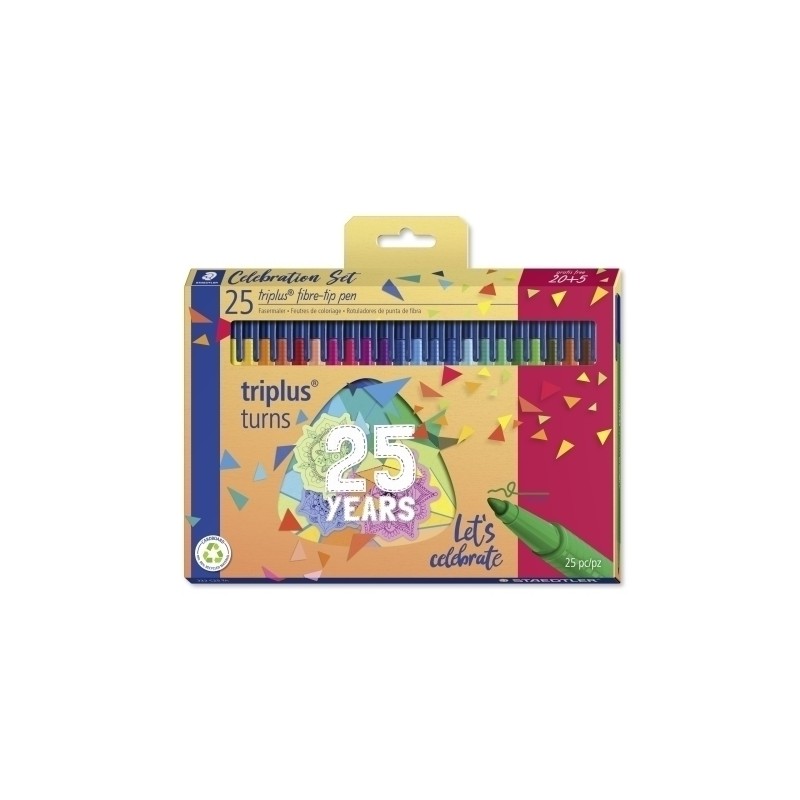 Staedtler - triplus color 323 rotulador 25 pieza(s) 323 C25 TA