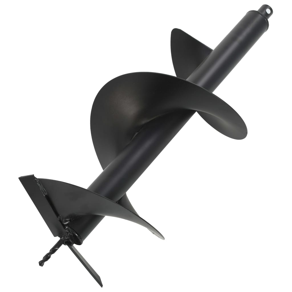 vidaXL Broca de Jardín Acero Barrena Espiral Perforadora Suelo Ahoyador Dimensiones 100 mm,  150 mm,  200 mm y mas