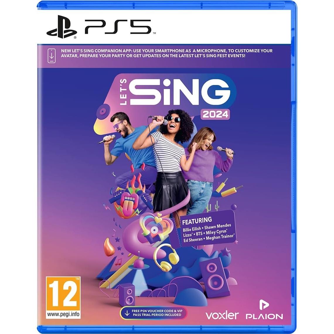Let's Sing 2024 Juego para Consola Sony PlayStation 5 PS5