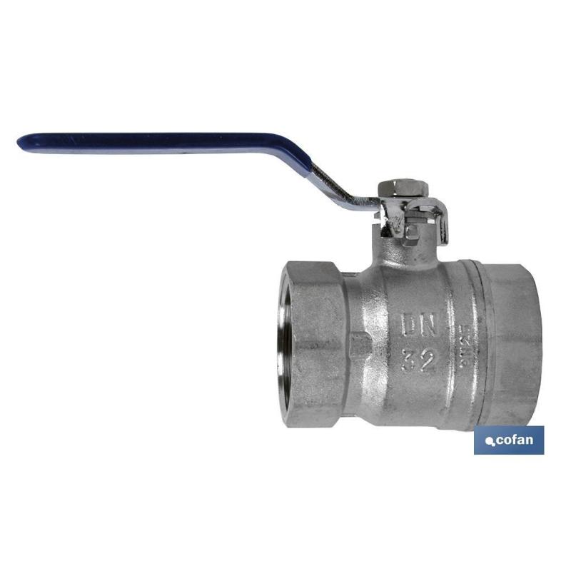 Valvula bola paso total (h-h) pn-25 r-2 1/2