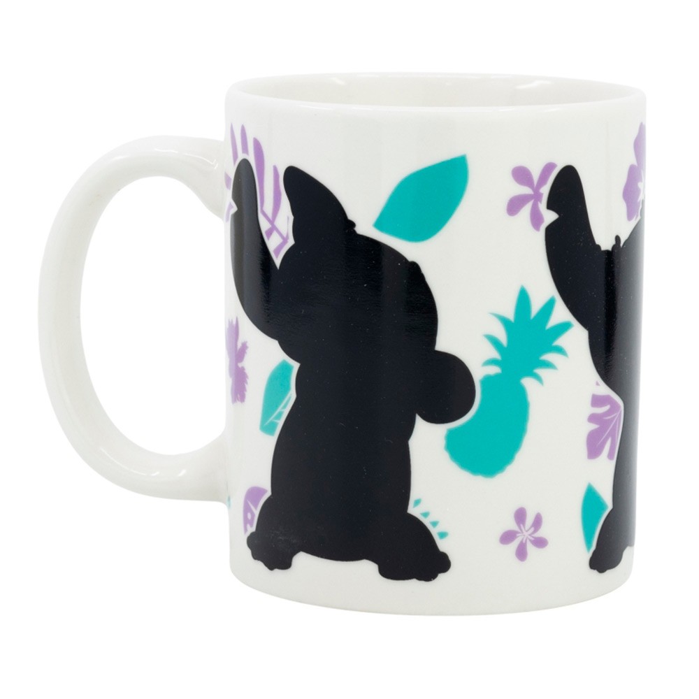 Taza Cerámica Cambia Color Stitch 325 ml.