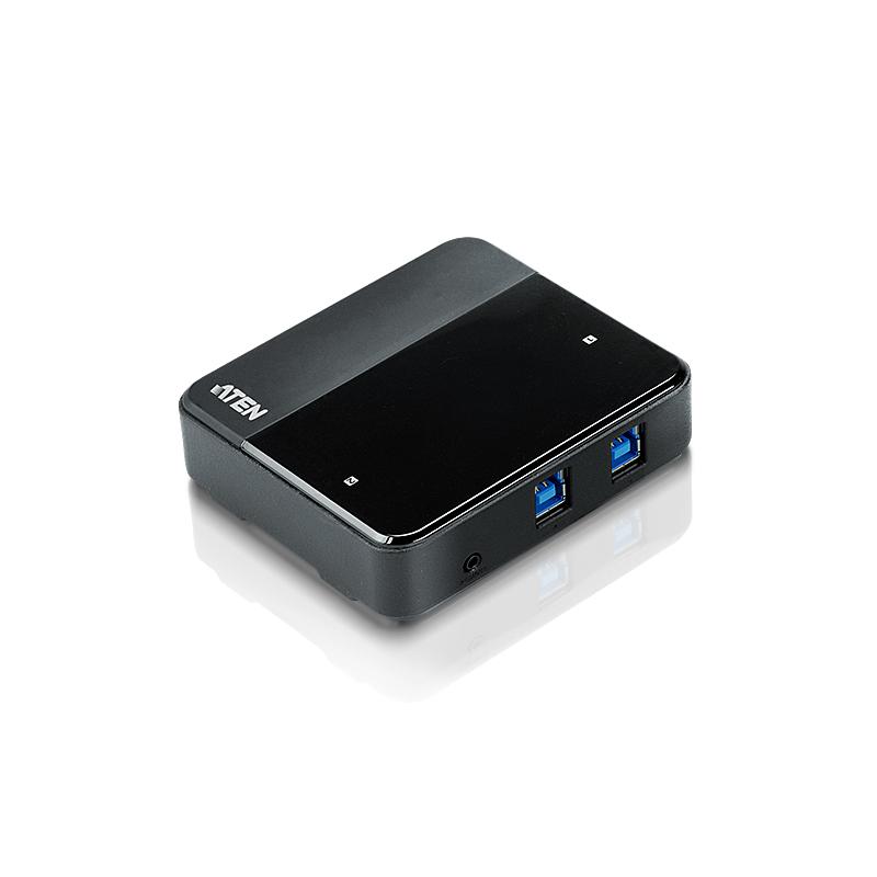 Aten Switch de periféricos USB 3.2 Gen1 de 2 x 4 puertos