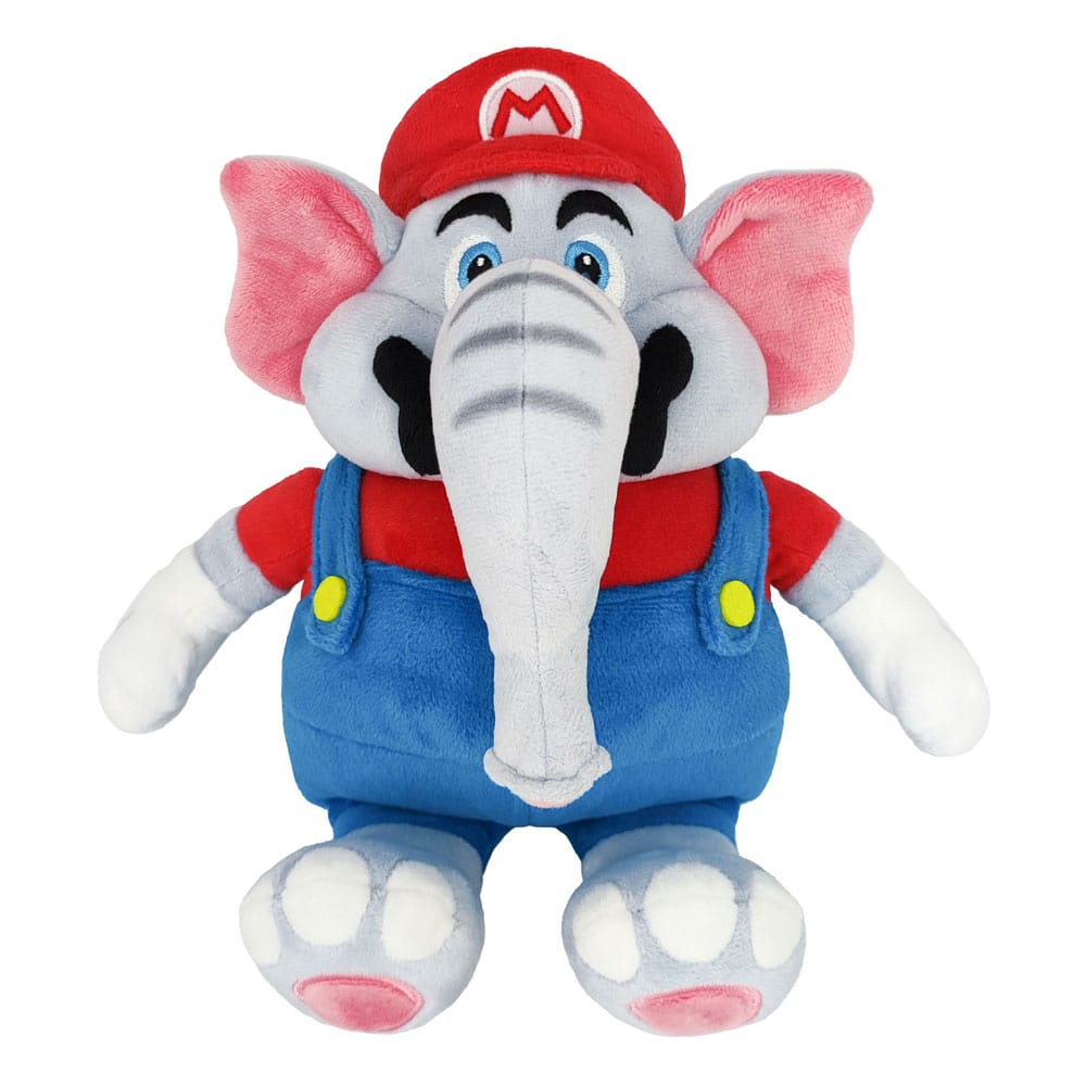Super Mario Wonder - Mario Eléphant - Peluche 27 cm