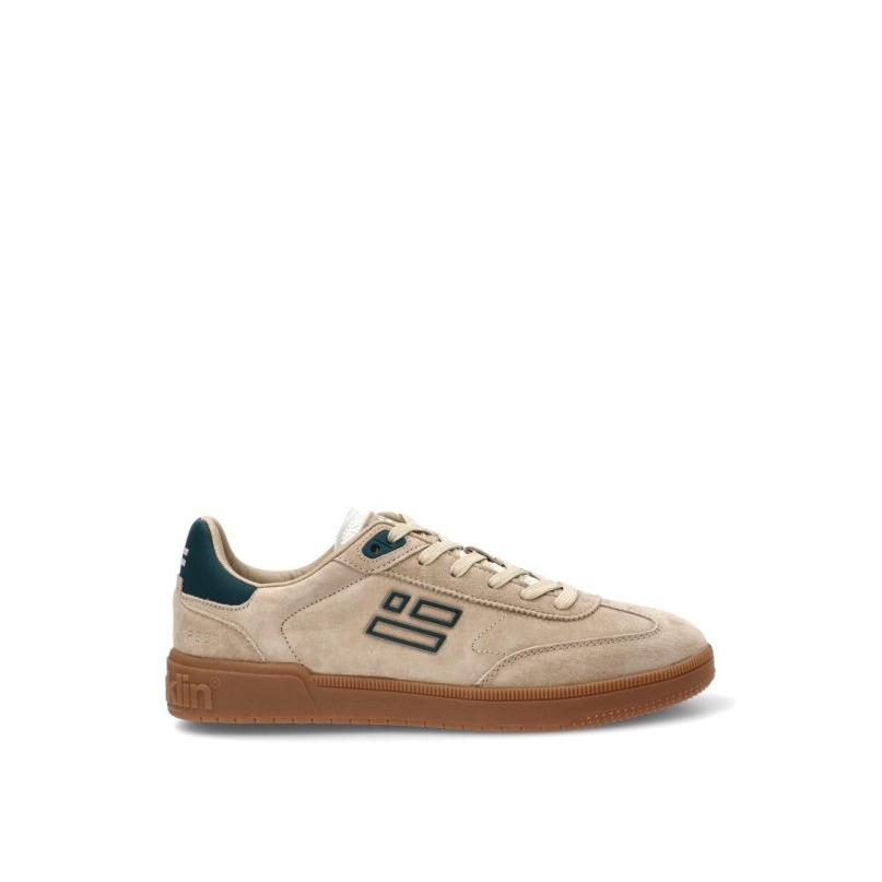Zapatillas Casual D´franklin - Hombre - Suela Plana - Modelo Dfsh387005 - Color Beige
