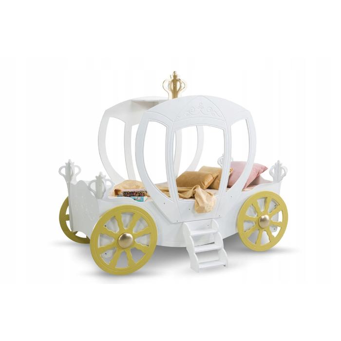 Cama Plastiko Princess Cariage White